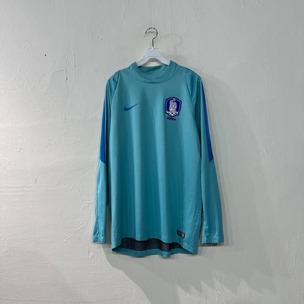 나이키 축구국대 쉴드 쉘 롱슬리브 탑 XL