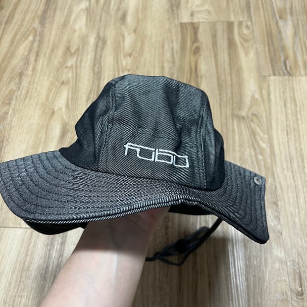(미사용) FUBU 올드스쿨 데님 버킷햇 57