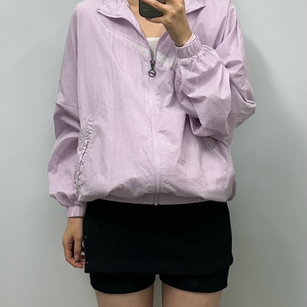 나이키 에센셜 빅스우시 우븐 바람막이 자켓
