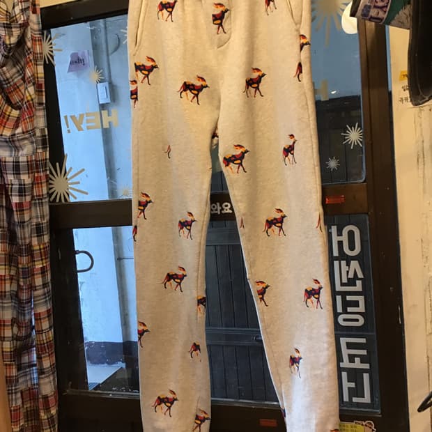 Parra 자수 스웻팬츠