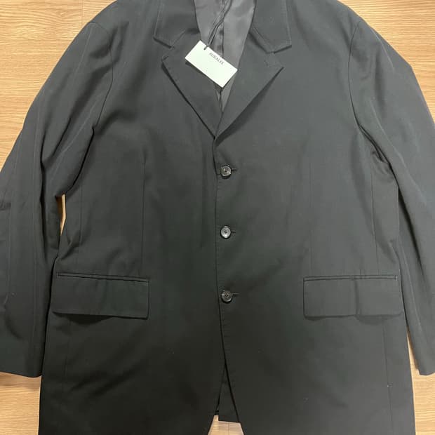 오라리 22aw 슈퍼 파인 울 코튼 트윌 오버 자켓 블랙 5