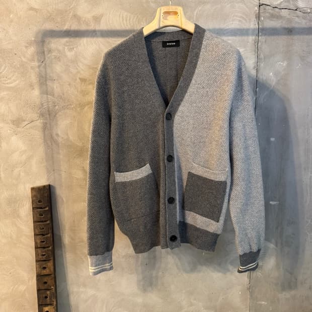 시스템 램스울 가디건 100