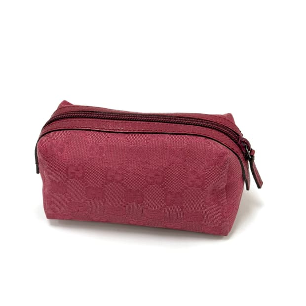 구찌 GG 캔버스 미니 파우치