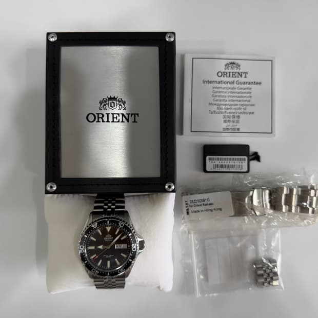 오리엔트 카마수 블랙(오토매틱)