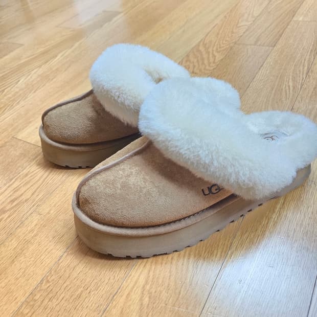 어그 UGG 슬리퍼 디스케트 체스트넛 사이즈7