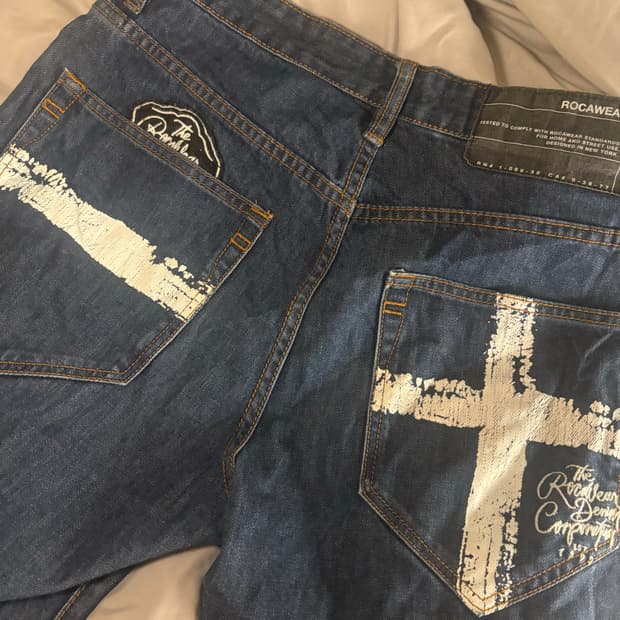 로카웨어 데님 바지