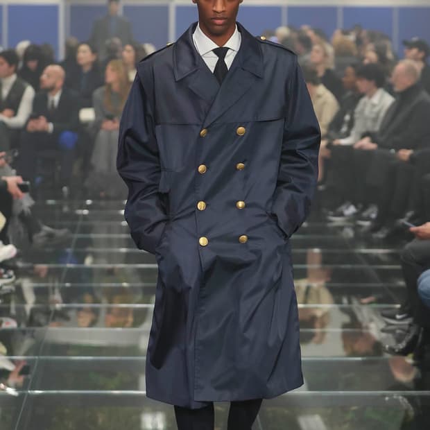 prada 헤비코튼 코트