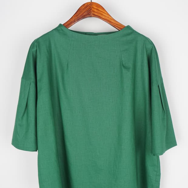 NACHUKARA boat neck blouse