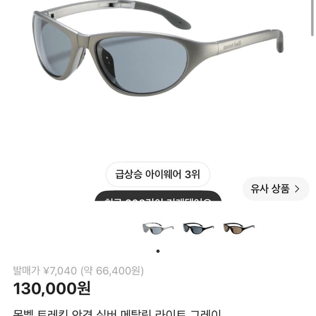 몽벨 트레킹 선글라스