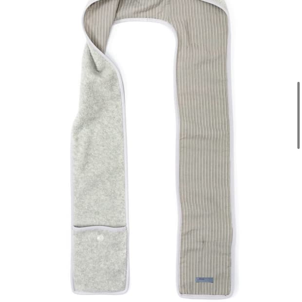 샵페어리 후드 머플러 멜란지