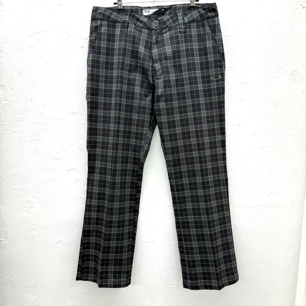 오클리 체크팬츠