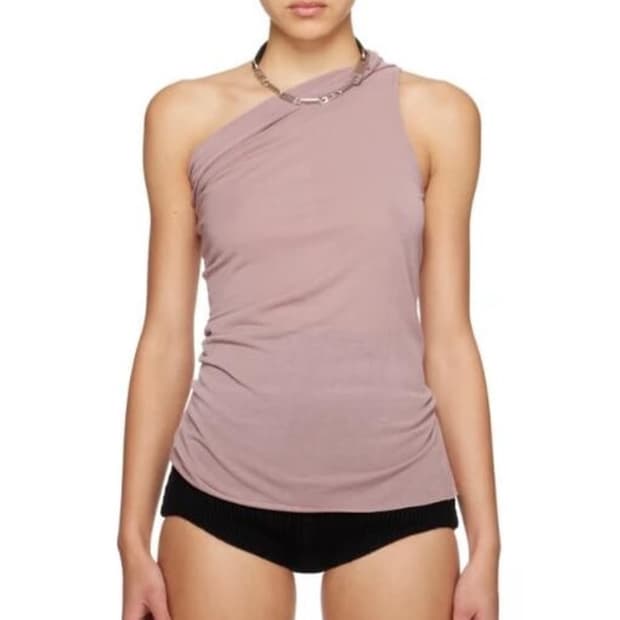 릭오웬스 아테나 탑 더스티핑크