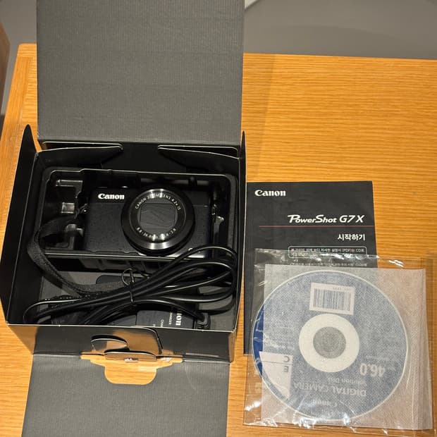 캐논 g7x mark1 풀박스