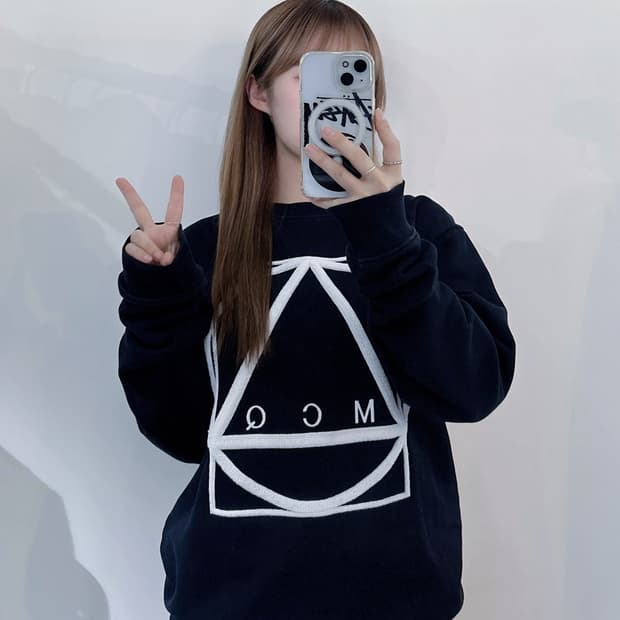 MCQ 알렉산더맥퀸 빅로고 맨투맨