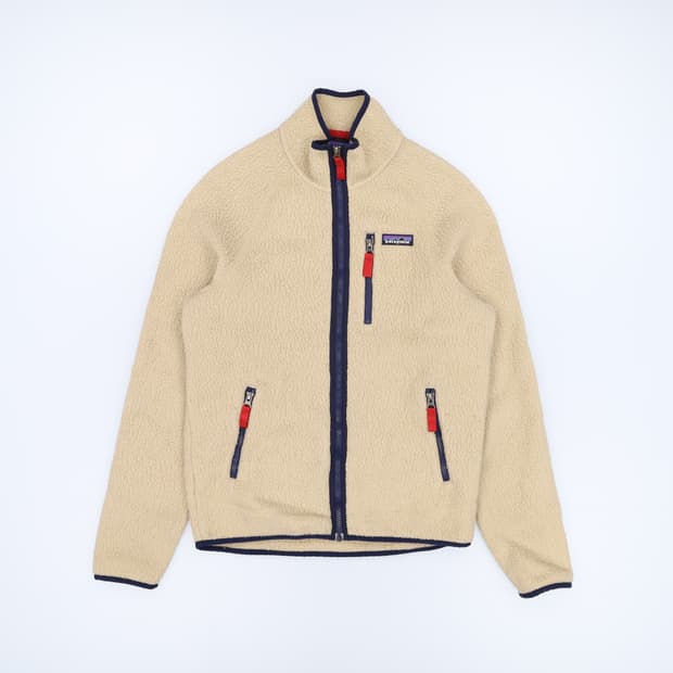 [S] 파타고니아 셰르파 레트로 파일 집업 자켓 N7046