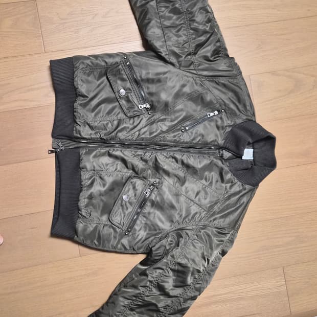 Dandel 단델 크롭 자켓 2사이즈 카키