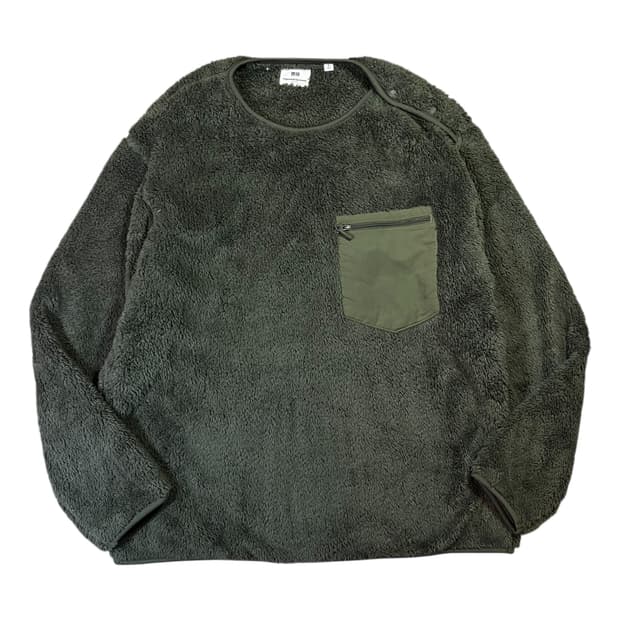 유니클로 x 엔지니어드 가먼츠 쉐르파 풀오버 
