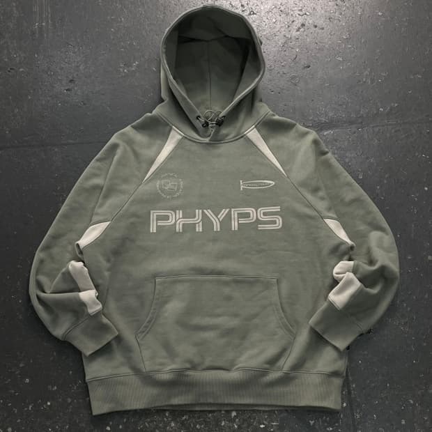 100 피지컬 디파트먼트 후드티