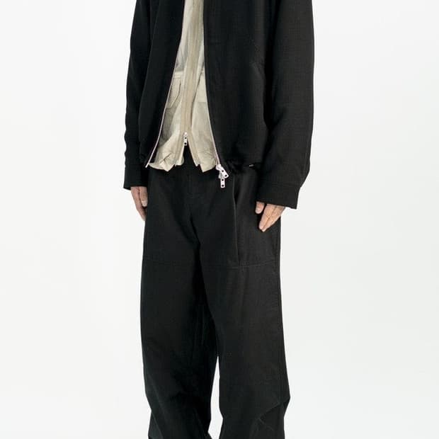 [3] 폴리테루 집카라 자켓 블랙