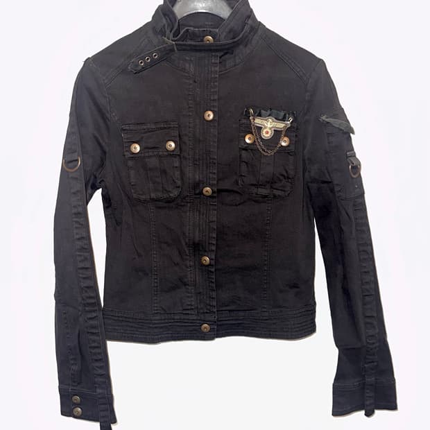 빈티지 크롭 자켓