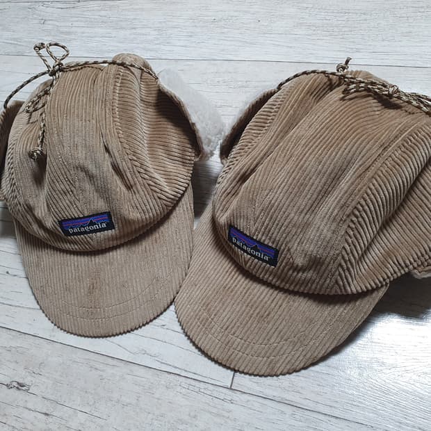 (택없는새상품)파타고니아 코듀로이 이어플랩(군밤모자) S,L
