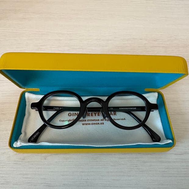 진저아이웨어 다이버 볼드 블랙 새상품