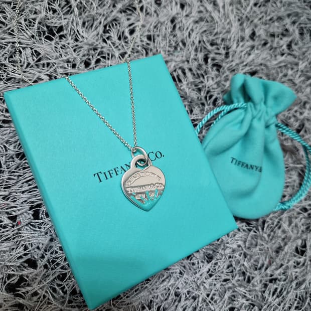 티파니 한정판 스플래시 목걸이