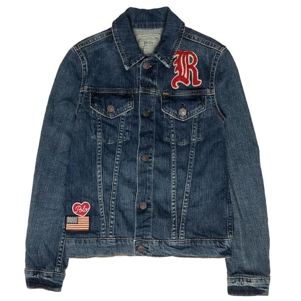POLO Ralph Lauren 패치 데님 자켓