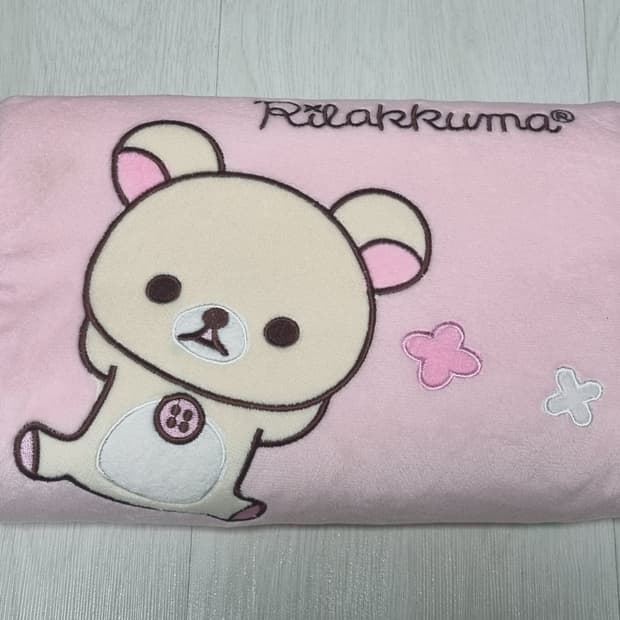 고전 산엑스 san-x 코리락쿠마 메모리폼 베개 쿠션