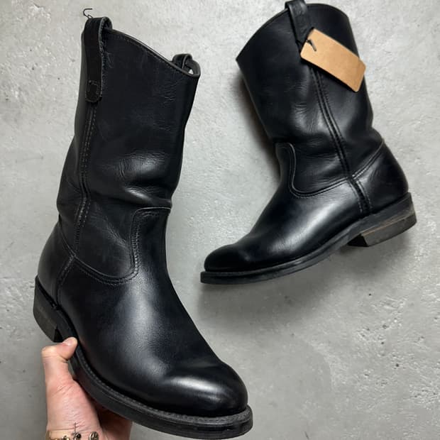 90's OG USA Made 레드윙 1116 페코스 블랙 웨스턴 부츠