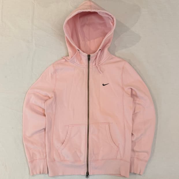 00s 나이키 딸기우유맛 마멜 투웨이 후드집업 베이비 핑크