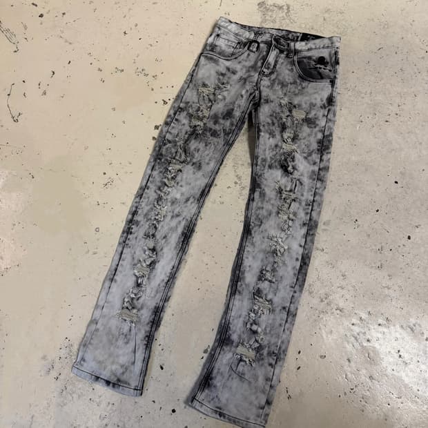 Roen x semantic design washing pants