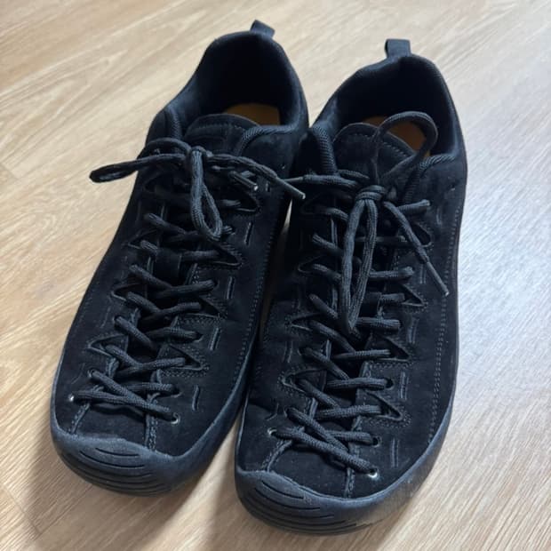 킨 재스퍼 스웨이드 스니커즈 블랙 270