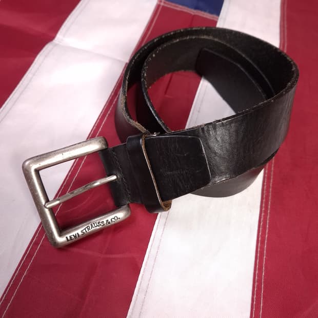 오리지날 리바이스 리얼레더 벨트