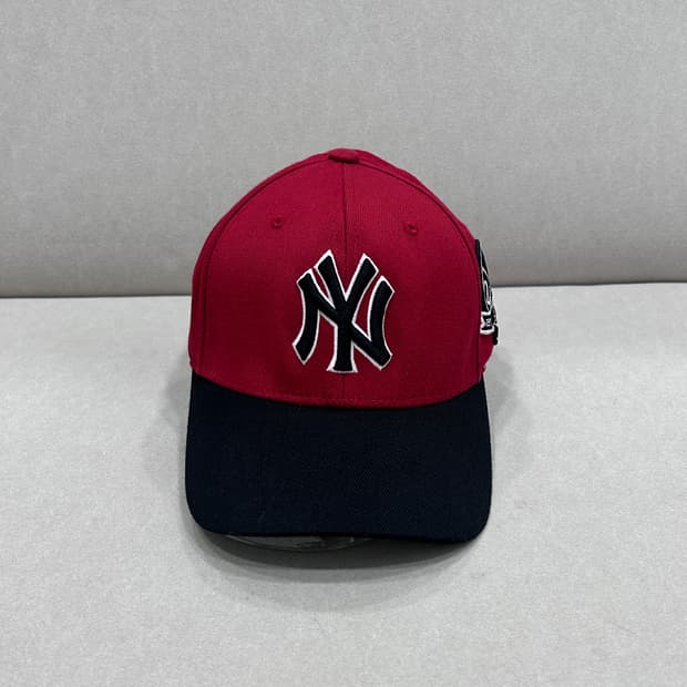 MLB 뉴욕 양키스 볼캡 모자 검빨 xs-s