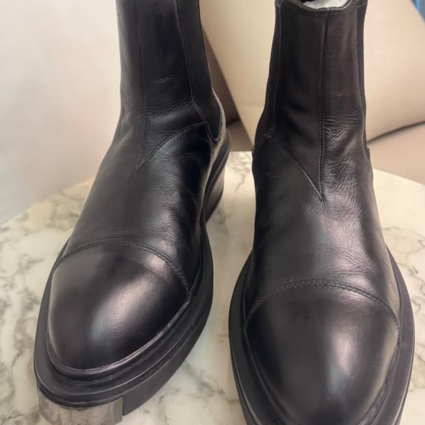 eytys leather boots rubber sole