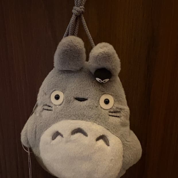 지브리 토토로 미니 크로스백 파우치