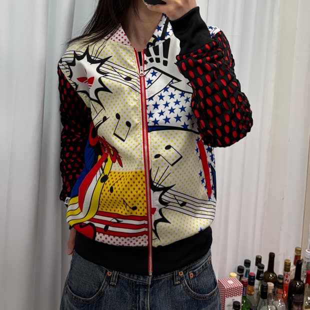 [S]아디다스 파이어버드 리타오라 팝아트 트랙탑 져지