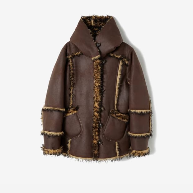 Perverze hoodie Riversible  fur 퍼버즈 퍼