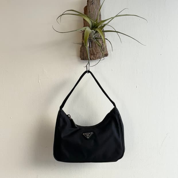 프라다 나일론 미니 호보백