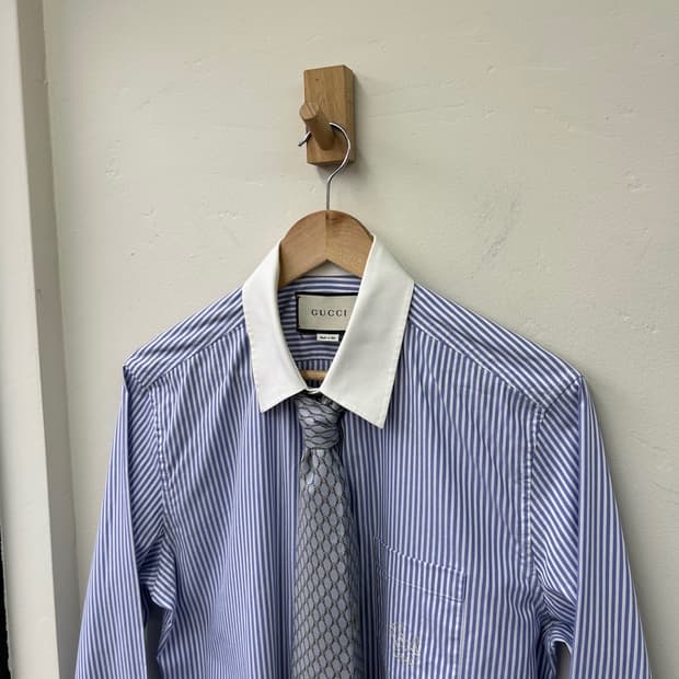 16163 - 구찌 실크 넥타이