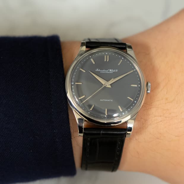 IWC 포르토피노 그레이 빈티지 수동 시계