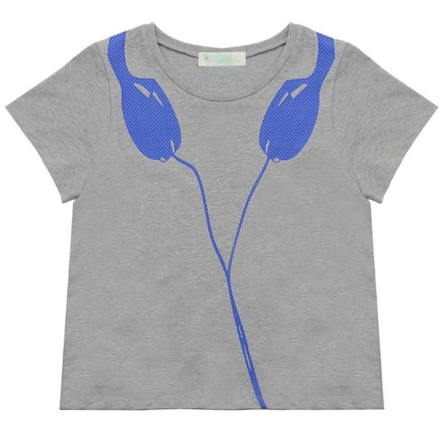 OSHIGHT 오스하이 Headset Tee Grey