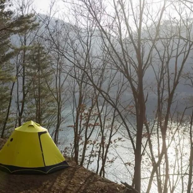 미니멀웍스 워터멜론 텐트 라임색상 풀셋