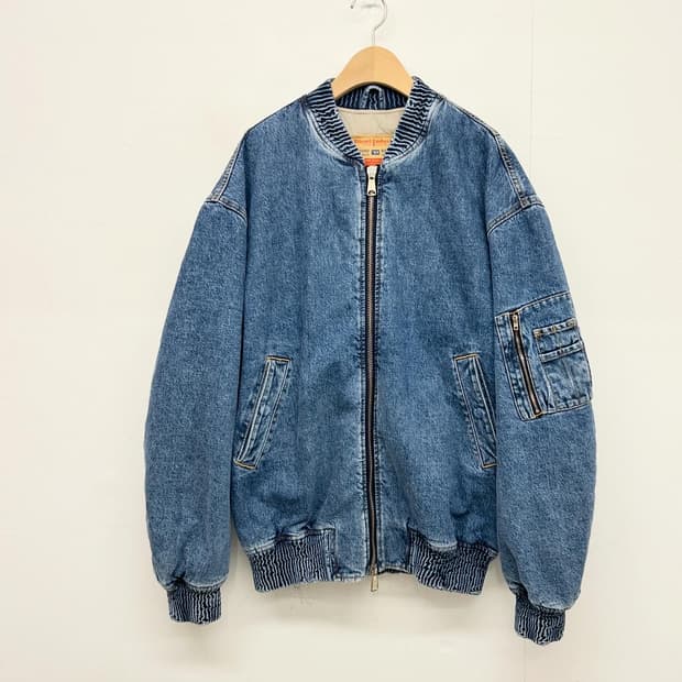 디젤 데님 봄버 자켓 