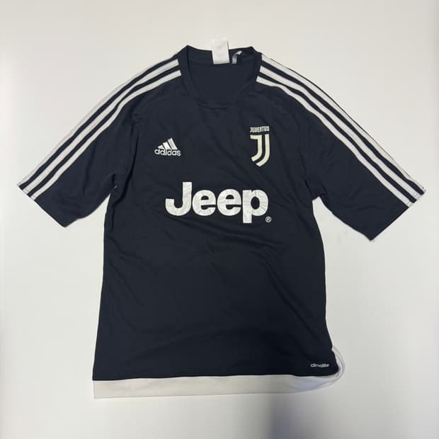 아디다스 축구 유벤투스 기능성 반팔 유니폼 M 블랙