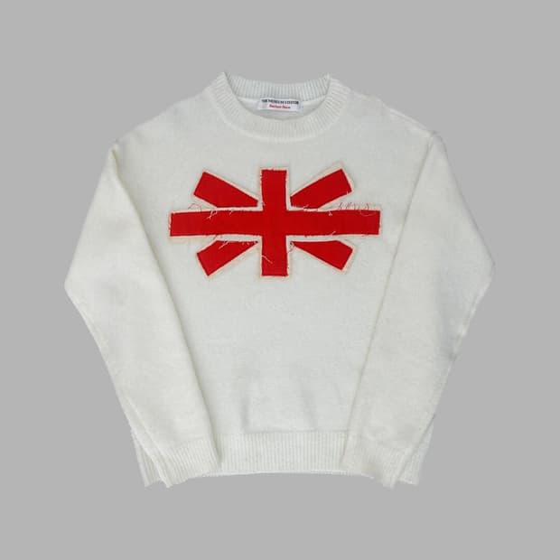 PATCHWORK KNIT (OFF WHITE)