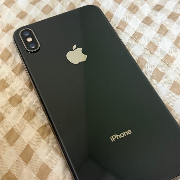 아이폰 XS MAX 스페이스 그레이