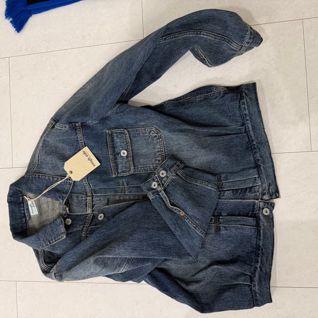 러프사이드 데님자켓