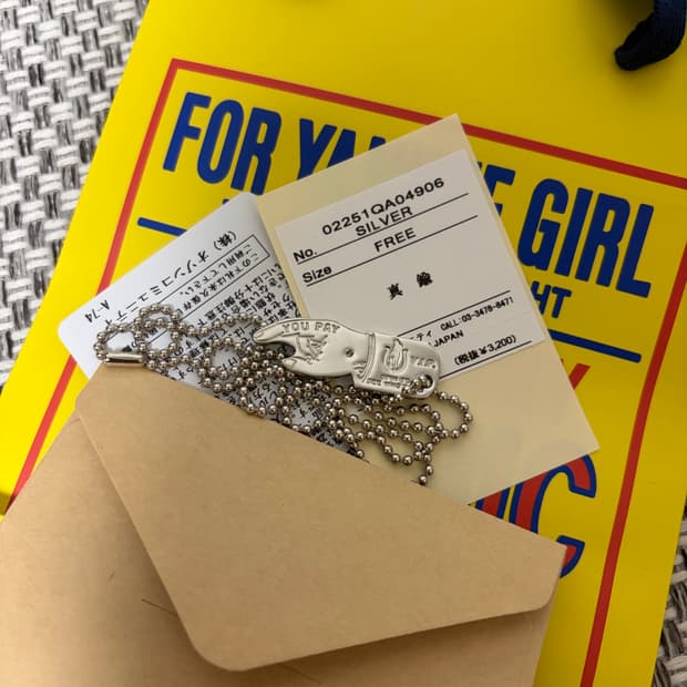 히스테릭글래머 유페이 목걸이